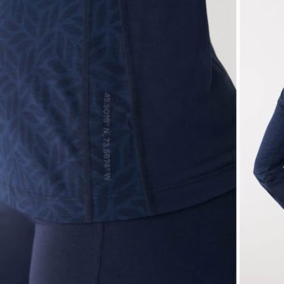 Lolë wool blend long sleeve/under layer (S) - Picture 2 of 3